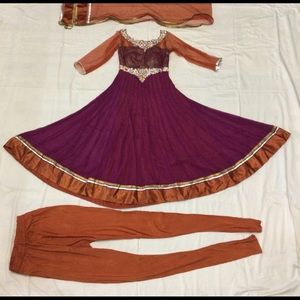 Anarkali Indian traditional party wear